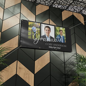 Custom Graduate Photo – Vinyl Senior Graduation Sign - Dipaliz - Banners