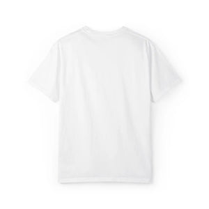 Custom Embroidery Logo Text T-shirt, Minimal Graphic Tee - T-shirts - m