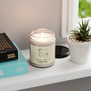Custom Capricorn Zodiac Soy Candle Cinnamon - Dipaliz - Candles