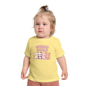 Cute Animal Squad Baby Shower Clothes Toddler Outfit Ideas - Dipaliz - Yellow / 3-6m - & Clothing