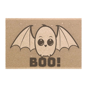 Spooky Bat Doormat - Tufted Coir Coconut Fiber - Dipaliz - 24’’ x 16’’ - Home Decor