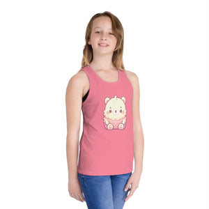 Vibrant Kid’s Jersey Tank - Elephant Summer Tee - Dipaliz - Tops