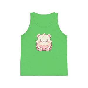 Vibrant Kid’s Jersey Tank - Elephant Summer Tee - Dipaliz - Tops