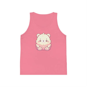 Vibrant Kid’s Jersey Tank - Elephant Summer Tee - Dipaliz - Tops