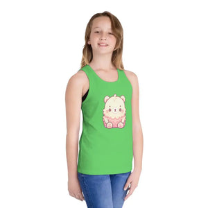 Kids Jersey Tank - Cool Animal Lovers Summer Tee - Dipaliz - Tops
