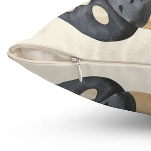 Cute Bear Throw Pillow – Spun Polyester Square - Dipaliz - Pillows
