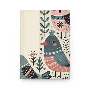 Bird Hardcover Journal - Cute Chic Design for Women - Dipaliz - Journals