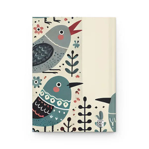 Bird Hardcover Journal - Cute Chic Design for Women - Dipaliz - Journals