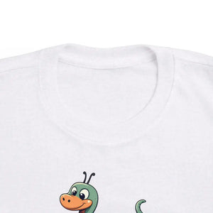 Cute Bookworm Toddler Tee with Adorable Snail Design - Dipaliz - T-shirts