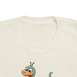 Cute Bookworm Toddler Tee with Adorable Snail Design - Dipaliz - T-shirts