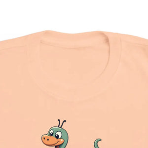 Cute Bookworm Toddler Tee with Adorable Snail Design - Dipaliz - T-shirts