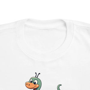 Cute Bookworm Toddler Tee - Adorable Snail Design - Dipaliz - T-shirts
