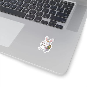 Vibrant Bunny Backpack Kiss-cut Stickers Glossy - Dipaliz - Decorative