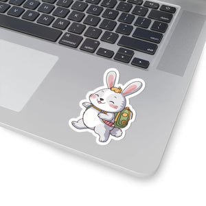 Vibrant Bunny Backpack Kiss-cut Stickers Glossy - Dipaliz - Decorative