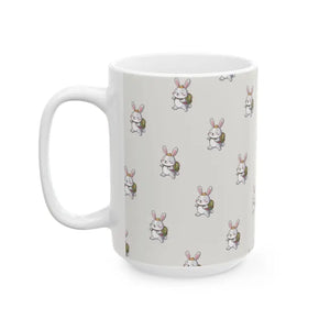 Bunny Ceramic Mug - Vibrant Design Playful Kitchen Cup - Dipaliz - Mugs
