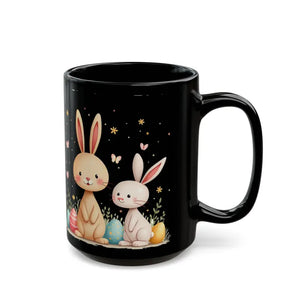 Playful Bunny Easter Mug - Vibrant Morning Energy Boost - Dipaliz - Mugs