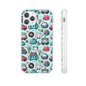 Cute Cars Flexi Cases - Thermoplastic Polyurethane Protection - Dipaliz - Iphone 11 Pro - Mobile Phone