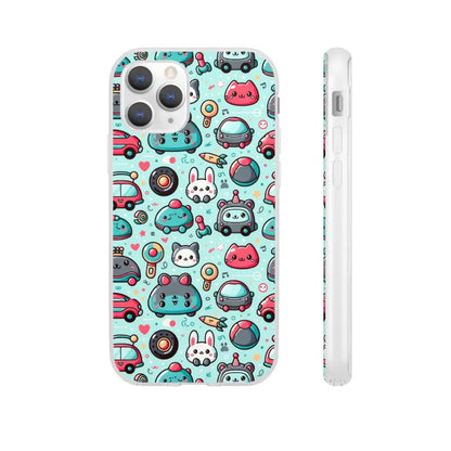 Cute Cars Flexi Cases Durable Style with Thermoplastic Polyurethane - Iphone 11 Pro Phone Case