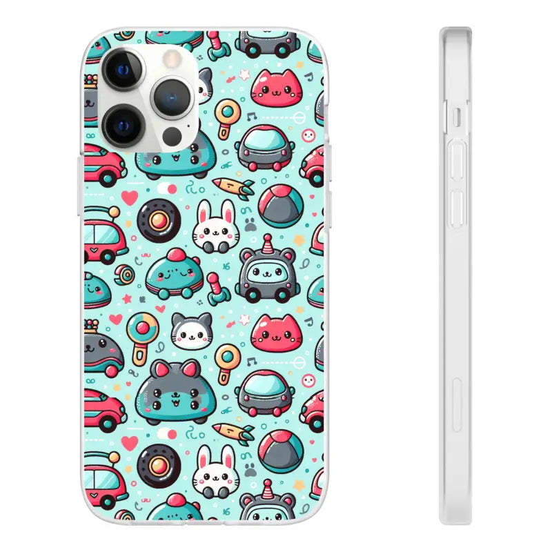 Cute Cars Flexi Cases Durable Style with Thermoplastic Polyurethane - Iphone 12 Pro Phone Case