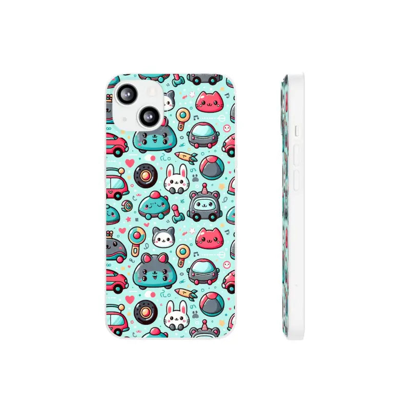 Cute Cars Flexi Cases Durable Style with Thermoplastic Polyurethane - Iphone 13 Phone Case