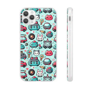 Cute Cars Flexi Cases - Thermoplastic Polyurethane Protection - Dipaliz - Iphone 11 Pro Max - Mobile Phone