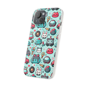 Cute Cars Flexi Cases - Thermoplastic Polyurethane Protection - Dipaliz - Mobile Phone