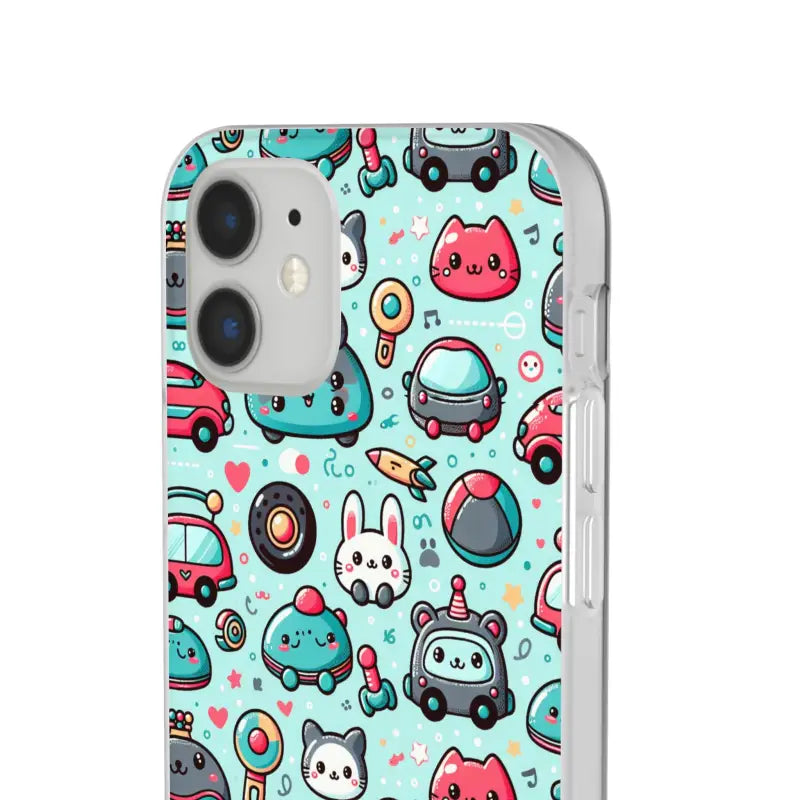 Cute Cars Flexi Cases Durable Style with Thermoplastic Polyurethane - Phone Case