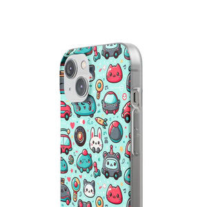 Cute Cars Flexi Cases - Thermoplastic Polyurethane Protection - Dipaliz - Mobile Phone