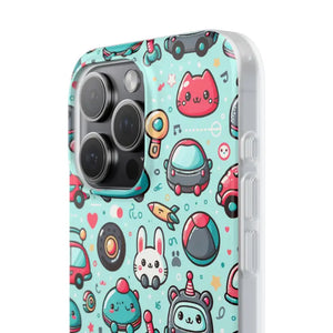 Cute Cars Flexi Cases - Thermoplastic Polyurethane Protection - Dipaliz - Mobile Phone