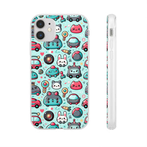Cute Cars Flexi Cases - Thermoplastic Polyurethane - Dipaliz - Mobile Phone
