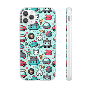 Cute Cars Flexi Cases - Thermoplastic Polyurethane - Dipaliz - Mobile Phone