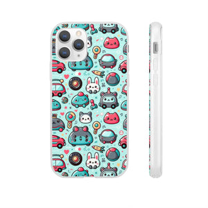 Cute Cars Flexi Cases - Thermoplastic Polyurethane - Dipaliz - Mobile Phone