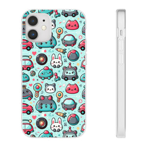 Cute Cars Flexi Cases - Thermoplastic Polyurethane - Dipaliz - Mobile Phone