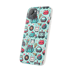 Cute Cars Flexi Cases - Thermoplastic Polyurethane - Dipaliz - Mobile Phone