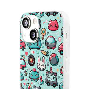 Cute Cars Flexi Cases - Thermoplastic Polyurethane - Dipaliz - Mobile Phone