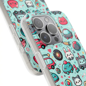 Cute Cars Flexi Cases - Thermoplastic Polyurethane - Dipaliz - Mobile Phone