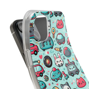 Cute Cars Flexi Cases - Thermoplastic Polyurethane - Dipaliz - Mobile Phone