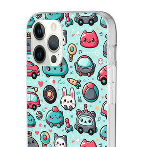 Cute Cars Flexi Cases - Thermoplastic Polyurethane - Dipaliz - Mobile Phone