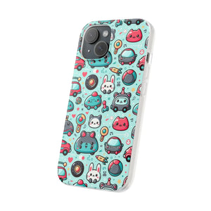 Cute Cars Flexi Cases - Thermoplastic Polyurethane - Dipaliz - Mobile Phone