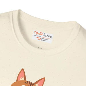 Cute Cat Basketball Unisex Softstyle Tee - Dipaliz - T-shirts