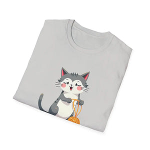 Cute Cat Pumpkin Cozy Casual Tee - Pet Lover Gift - Dipaliz - T-shirts