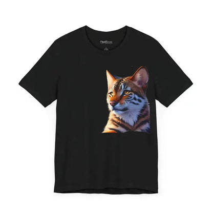 Cute Cat Unisex Jersey Short Sleeve Tee - Soft & Stylish - T-shirt