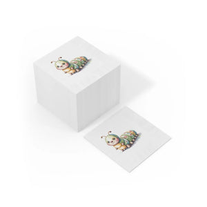 Cute Caterpillar Napkins – Whimsical Party Supplies - Dipaliz - Paper