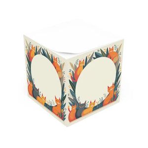 Cute Cats Sticky Notes - Feline Fun Workspace Boost - Dipaliz - White / one Size