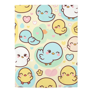 Cute Chicks Baby Swaddle Blanket – Super Soft Jersey - Dipaliz - Swaddling Blankets