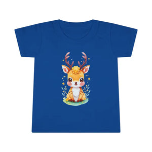 Deer Toddler T-shirt - Soft Cotton Adventure Tee - Dipaliz - Baby & Tops