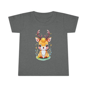 Deer Toddler T-shirt - Soft Cotton Adventure Tee - Dipaliz - Baby & Tops