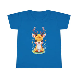 Deer Toddler T-shirt - Soft Cotton Adventure Tee - Dipaliz - Baby & Tops