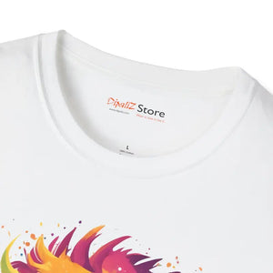 Cute Colorful Monster Softstyle t Shirt - Unisex Cotton Tee - Dipaliz - T-shirts