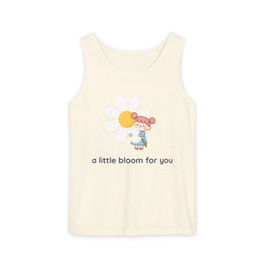 Cute Daisy Graphic Tank Top, ?A Little Bloom for You’ - Tops - s